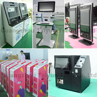 Terminal de commande interactive Taiyun Fast Food avec scanner de codes-barres 27 pouces et borne de paiement en libre-service