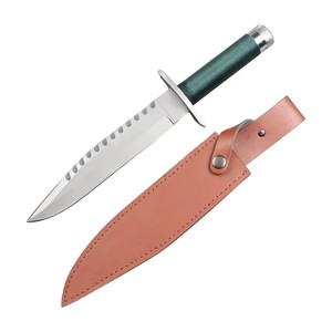 <span class=keywords><strong>Coltello</strong></span> Tattico First Blood in Acciaio Inox per Esterni, <span class=keywords><strong>Coltello</strong></span> <span class=keywords><strong>da</strong></span> Sopravvivenza e Caccia con Custodia in Pelle per Campeggio e Avventura Lambo - Product Image 4