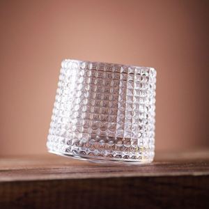 Vaso Giratorio de Vidrio Estilo Ins para Whisky, Licor, Cerveza, Frutas, Regalo de Inauguración de Alto Valor - Product Image 5