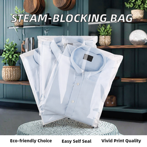 Excellents sacs en plastique transparents imprimés BOPP, autocollants, réfléchissants, anti-vapeur, recyclables, pour bonbons et vêtements - Product Image 2