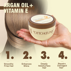 Masque capillaire réparateur à l'huile d'argan, marque privée OEM, masque hydratant pour cheveux, masque lissant nourrissant pour cheveux, vente en gros - Product Image 4