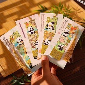 Marcapáginas de Panda Adorable, Recuerdos Creativos para Fiestas, Regalos para Niños, Etiquetas de Lectura para Estudiantes, Sujetadores de Páginas de Libros - Product Image 4