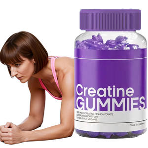 Gummies à la créatine pour adultes, prise de poids, développement musculaire, protéines, extraits à base de plantes, complément sportif pour hommes et femmes, testé par un tiers - Product Image 1