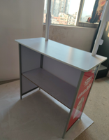 Meja Lipat Aluminium Desain Baru/Meja Pop Up Promosi/Penghitung Pop Up