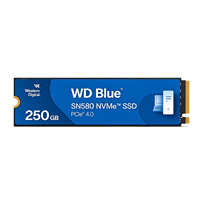   SSD Internal Solid State Drive Blue SN580 250GB M.2 NVMe S250G3B0E PCIe Gen4 M-Key 2280