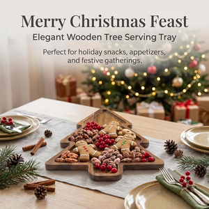 Planche à découper en noyer, bois massif, multi-usages, planche à <span class=keywords><strong>fromage</strong></span> de <span class=keywords><strong>Noël</strong></span>, décorations festives en bois, cadeau <span class=keywords><strong>pour</strong></span> <span class=keywords><strong>Noël</strong></span> - Product Image 6