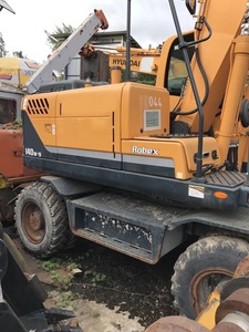 Pelle sur pneus Hyundai 140w-9R à haut rendement Original japon multifonctionnel en bon état utilisé Hyundai 60w 120w 210 150 vente - Product Image 6