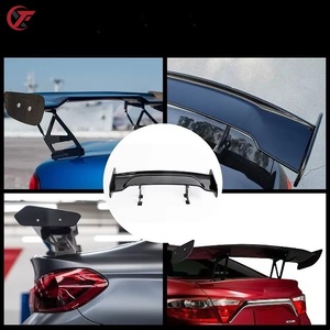 สปอยเลอร์หลัง FUXINGTAI ABS Shark Tuning สำหรับตกแต่งฝากระโปรงท้ายรถยนต์มิตซูบิชิ แลนเซอร์ อีโว 7 8 9 EX 2020 Wrx ใช้ได้กับหลังคารถ - Product Image 5