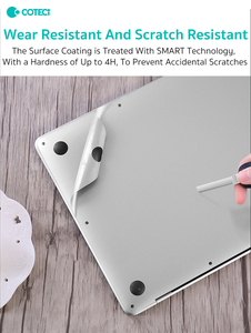 Autocollant pour ordinateur portable COTECi de bonne qualité, personnalisé, résistant à l'usure, respirant et amovible pour <span class=keywords><strong>Macbook</strong></span> - Product Image 1