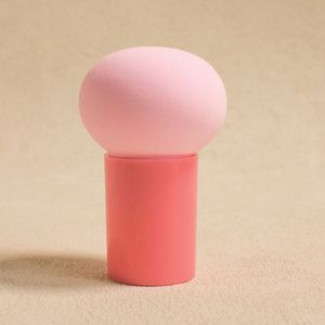 Petite éponge de maquillage douce en forme de champignon, colorée, pour usage sec et humide, applicateur de poudre coussin d'air en forme d'œuf de courge - Product Image 5
