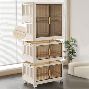 Nhà Máy 4 lớp ngăn kéo treo + 3 lớp ngăn kéo PP vật liệu đa mục đích lưu trữ ngăn kéo nhựa quần áo tổ chức - Product Image 4