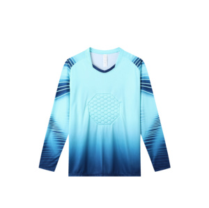 Maglia <span class=keywords><strong>da</strong></span> <span class=keywords><strong>Portiere</strong></span> Personalizzata 2026 a Maniche Lunghe, Traspirante, ad Asciugatura Rapida, Altamente Elastica, con Stampa a Sublimazione - Product Image 4