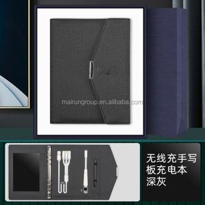 แผ่นจดบันทึกหน้าจอแบบไร้สายสำหรับชาร์จไฟไฟ LED ของขวัญคริสต์มาสขององค์กรสำหรับพนักงาน - Product Image 3