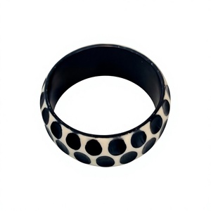 Fancy Colorful <b>Jade</b> Resin <b>Bangles</b> Set Best Quality Unisex Classic Style Bracelets Gift Fashionable Statement Jewelry ANEES - Product Image 3