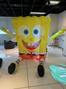 Personajes <span class=keywords><strong>de</strong></span> dibujos animados inflables personalizados publicidad gigante dibujos animados <span class=keywords><strong>de</strong></span> animales inflables <span class=keywords><strong>Bob</strong></span> <span class=keywords><strong>Esponja</strong></span> inflable para Decoración - Product Image 2