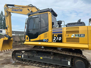 Komatsu เครื่องขุดตีนตะขาบใช้ PC210LC รถขุดดินสภาพดีอุปกรณ์ก่อสร้างวิศวกรรมปั๊มกระปุกเกียร์ - Product Image 5