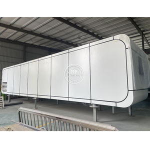 Capsule spatiale, conteneur, pod d'hébergement aérien, maisons mobiles de luxe, structure en acier extensible, maison-cabine Apple étanche à vendre - Product Image 4