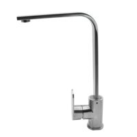 Robinet mélangeur d'eau chaude et froide, en gros, noyau en céramique, acier inoxydable, mélangeur de cuisine, robinet pour évier