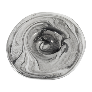 Vassoio in vetro con design a spirale marmorizzato per gioielli, bigiotteria e decorazioni per il bagno - Product Image 6
