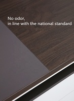 Nouveau moderne mobilier de bureau pas cher prix MDF dernière conception exécutif bureau en forme de L bureau table