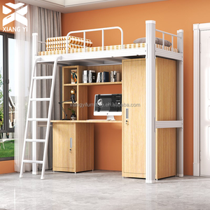 <span class=keywords><strong>Lit</strong></span> <span class=keywords><strong>superposé</strong></span> moderne à deux étages, dortoir scolaire, chambre à coucher, salon, appartement - Lits de dortoir en gros, lits doubles - Product Image 1