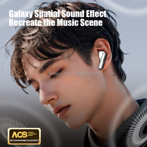 Écouteurs intra-auriculaires ANC à réduction de bruit, autonomie de 36 heures, écouteurs TWS, écouteurs Bluetooth bleu clair, livraison rapide - Product Image 4