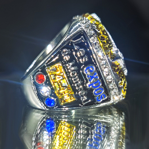 Anneaux personnalisés avec logo et nom pour jeunes baseballistes, anneau de championnat des Expos de <span class=keywords><strong>Montréal</strong></span> 1994 - Product Image 5