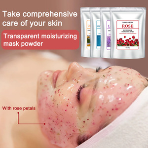 Venta caliente 100% Precio <span class=keywords><strong>de</strong></span> fábrica Hydro Jelly Mask Powder Low MOQ Venta al por mayor Herbal Glow Facial Spa Logotipo personalizado para el cuello y la <span class=keywords><strong>nariz</strong></span> - Product Image 3
