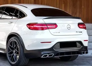 สปอยเลอร์หลังสำหรับ Mercedes-Benz GLC Coupe C253 GLC260 300 ปี 2016-2020 AMG ชุดแต่งสปอยเลอร์หลังรถยนต์ อุปกรณ์ตกแต่งรถยนต์ - Product Image 6