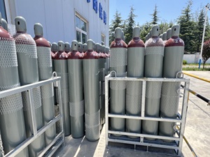 Cilindros de Gas Industrial de Helio y Propano de Alta Presión Shandong 40L/20L Precios de Fabricante <span class=keywords><strong>GTA</strong></span> - Product Image 4