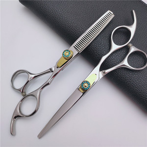 อิโนเอะ คากามิกรรไกรตัดผมขนาด 6.0 นิ้ว 440C สแตนเลสสตีลกรรไกรตัดผมสำหรับคนถนัดขวาเครื่องมือเสริมความงาม - Product Image 4