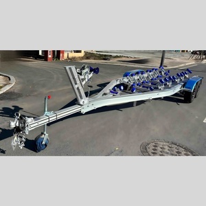 27-Fuß-Doppelachs-Aluminium-Schlauchbootanhänger für den Bootstransport - Product Image 6