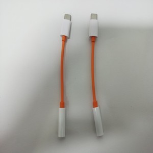 New Arrival USB C to 3.5mm Audio Adapter Orange Hi Fi DAC <strong>for</strong> <strong>iPhone</strong> 17 16 15 Samsung S25 S24 Pixel 9 iPad MacBook - Product Image 6