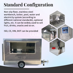 UrDream US Standard Mobile Kitchen <strong>Food</strong> Trailer Fully Equipped <strong>Food</strong> Carts and <strong>Food</strong> Trailers for Sale - Product Image 5