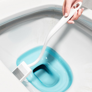 Toilet Cleaning <b>Brush</b> Long Handle Nylon Bristles For Toilet Bowl Crevice Cleaning - Product Image 3