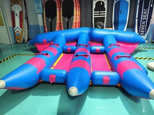 Gommone Gonfiabile Trainabile Acquatico Grande e Piccolo, Banana Boat 6/8 Posti, per Bambini e Adulti - Product Image 2