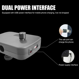 Luz de Maquillaje de Doble Brazo con Protección Ocular, 45W, Luz de Relleno Profesional, Portátil, con Control Remoto, para Transmisiones en Vivo en YouTube - Product Image 4