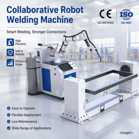 Machine de soudage robotisée collaborative OEM ODM, cellule de soudage personnalisée pour les usines de fabrication métallique, approvisionnement en gros