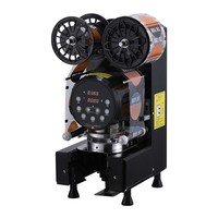 Machine de scellage entièrement automatique pour thé aux perles, équipement commercial pour salons de thé, 110V/220V, scelleuse de gobelets directe
