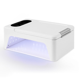 Lámpara de manicura para uñas, 380W, secador de secado rápido para uñas de Gel, 96 cuentas de lámpara, 4 temporizadores, Sensor automático, luz UV, salón de casa, herramienta de Arte de uñas - Product Image 1