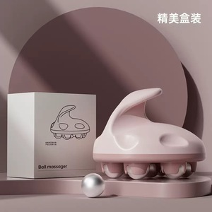 Masseur à rouleaux manuel en métal personnalisé à brancher, 360 degrés, drainage <span class=keywords><strong>lymphatique</strong></span> de la cellulite, relaxation musculaire profonde pour le corps, les <span class=keywords><strong>cuisses</strong></span> - Product Image 5