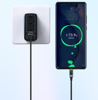 Cable USB-C a USB-C de Carga Rápida de 100W PD 5A con Pantalla Digital, Revestimiento de TPE y Trenzado de Nailon