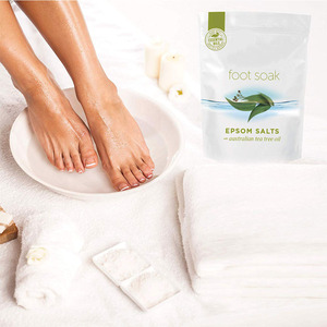 Produits les plus vendus : Meilleur <span class=keywords><strong>bain</strong></span> <span class=keywords><strong>de</strong></span> pieds à l'huile <span class=keywords><strong>d</strong></span>'arbre à thé et au sel <span class=keywords><strong>d</strong></span>'<span class=keywords><strong>Epsom</strong></span>, combat les champignons - Product Image 1