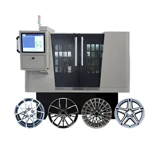 Latest Design CNC Rim Wheel Polishing Machine CK6160W