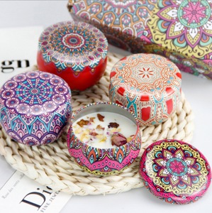 N-042 Bougie artisanale <span class=keywords><strong>à</strong></span> fleurs séchées, aromathérapie, parfum, cire de soja, huile, bougie parfumée de luxe <span class=keywords><strong>à</strong></span> la cire de soja et aux fleurs séchées pour la décoration de la maison - Product Image 1