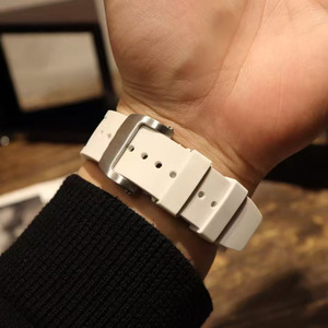 Montre homme de luxe classique haut de gamme, squelette automatique mécanique, aiguilles lumineuses, or rose, pour affaires - Product Image 5