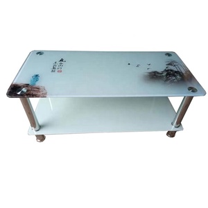 Hot Bán Hiện Đại Đầy Màu Sắc Nàng Tiên Cá Tất Cả Ngựa Glass Center Bàn Cà Phê <span class=keywords><strong>Teapoy</strong></span> - Product Image 3