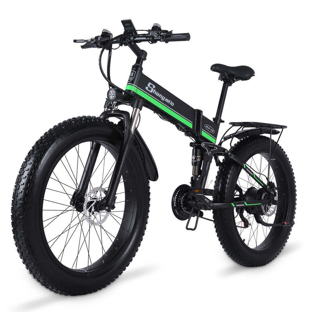 shengmilo mx01電気バイク: 26インチ、1000w力、48v 12.8ah電池利用