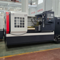Tour CNC CK6150 à guidage rigide robuste 750/1000/1500mm, direct usine, pour tournage d'arbres et de disques