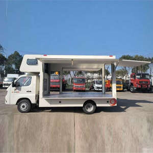 <span class=keywords><strong>Camión</strong></span> de Venta Móvil Personalizado con Alas de Aluminio para Frutas Frescas, Verduras, Ropa y Alimentos - Product Image 4